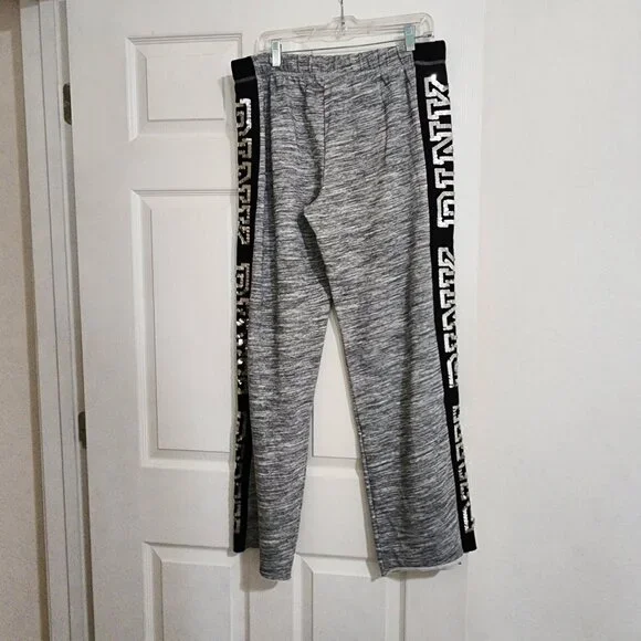 PINK Wide Leg Sweat Pants size Medium - Picture 2 of 5